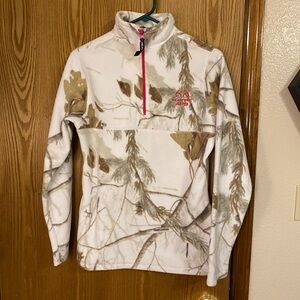 RealTree White Camo Pullover